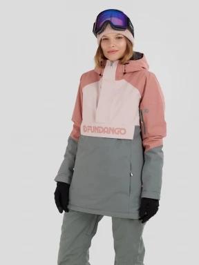 Fundango Birch ECO Logo Anorak női anorák zöld színben 1