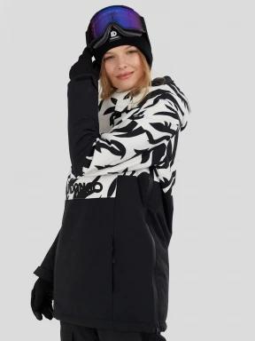 Fundango Birch ECO Logo Anorak női anorák fekete színben 1