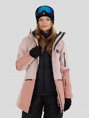 Fundango Nashua ECO 3L Allmountain Jacket női síkabát rózsaszín színben 1