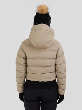 Fundango Zina Padded Jacket női steppelt síkabát homok színben 3