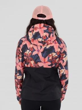 Fundango Piora II Waterproof Jacket női esőkabát rózsaszín színben 3