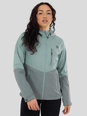 Fundango Piora II Waterproof Jacket női esőkabát zöld színben 1