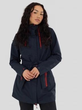 Fundango Regina III Waterproof Trench Jacket női esőkabát sötétkék színben 1