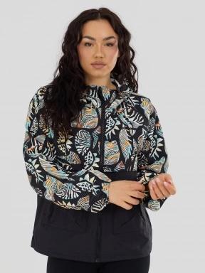 Fundango Cecil Windbreaker Jacket női széldzseki fekete színben 1