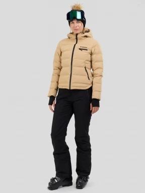 Fundango Rodney Padded Jacket női steppelt síkabát homok színben 3