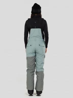 Fundango Sakura ECO Bib Pants női síoverál zöld színben 3