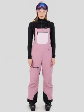 Fundango Shelby ECO 3L Bib Pants női sínadrág rózsaszín színben 1