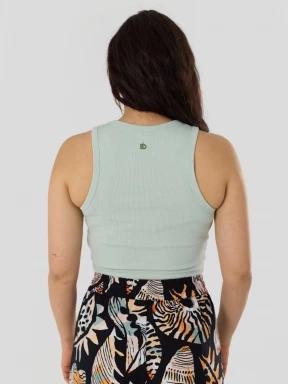 Fundango Naya Cropped Tank-T női tank top zöld színben 3