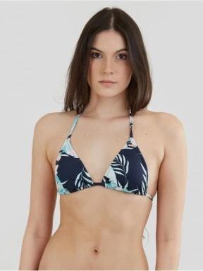 Fundango Innisfil Triangle Top női bikini felső sötétkék színben 1