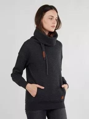 Fundango Aliz Pullover női pulóver fekete színben 1
