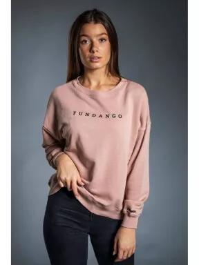 Fundango LYNN Pullover női pulóver rózsaszín színben 1