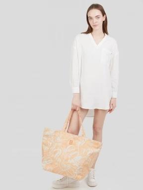Fundango Almaraz Beach Bag női strandtáska narancssárga színben 3