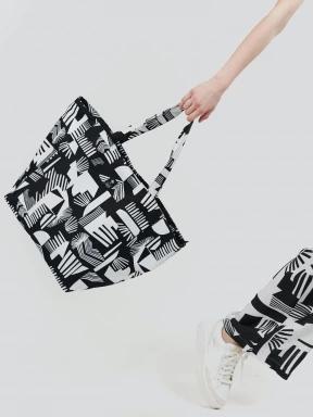Fundango Almaraz Beach Bag női strandtáska fekete színben 3