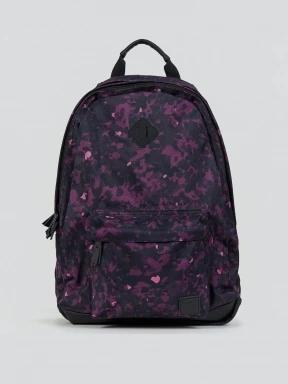 Fundango Plain Backpack női hátizsák lila színben 1