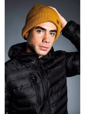 Fundango OWEN Beanie férfi sapka sárga színben 3