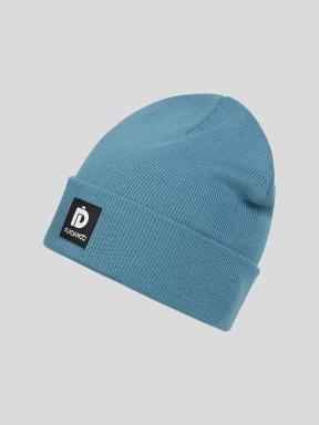 Fundango Kingdom Beanie kötött sapka kék színben 1