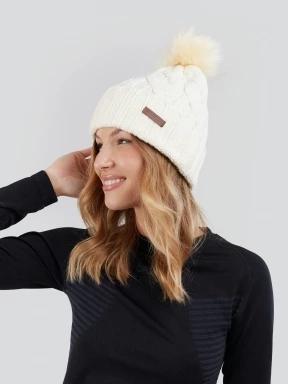 Fundango Renna Beanie női bojtos sapka fehér színben 3