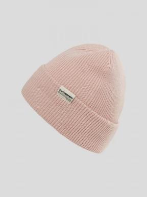 Fundango Tara Beanie kötött sapka rózsaszín színben 1