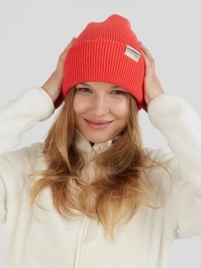 Fundango Tara Beanie kötött sapka piros színben 3