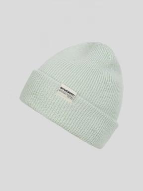 Fundango Tara Beanie kötött sapka zöld színben 1