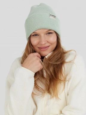 Fundango Tara Beanie kötött sapka zöld színben 3