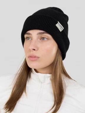 Fundango Tara Beanie kötött sapka fekete színben 1