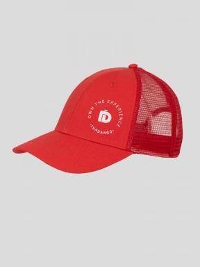 Fundango Sedum Trucker Cap férfi baseball sapka piros színben 1