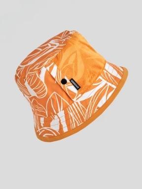Fundango Agave Reversible Bucket Hat női bucket hat narancssárga színben 1