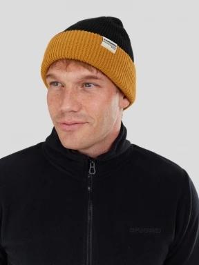 Fundango Duplex Reversible Beanie kötött sapka fekete színben 3