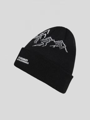 Fundango Hill Beanie kötött sapka fekete színben 1