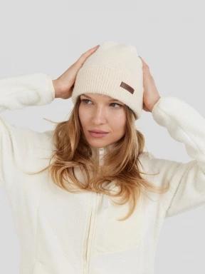 Fundango Truce Beanie női kötött sapka fehér színben 3
