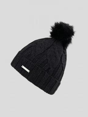 Fundango Renna II Beanie női kötött sapka fekete színben 1