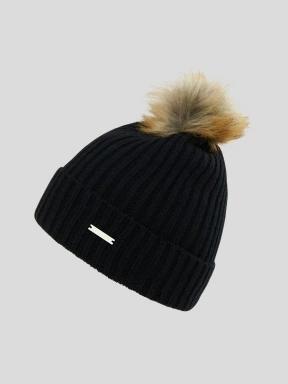 Fundango Merna II Beanie  női kötött sapka fekete színben 1
