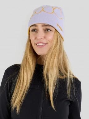 Fundango Ace Beanie kötött sapka lila színben 1