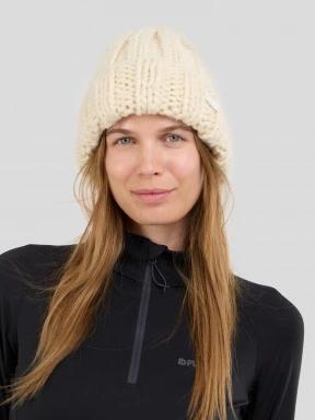 Fundango Astrid Beanie kötött sapka fehér színben 1