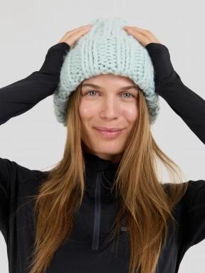 Fundango Astrid Beanie kötött sapka zöld színben 1
