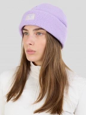 Fundango Zeo Fleece Beanie kötött sapka lila színben 3