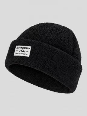 Fundango Zeo Fleece Beanie kötött sapka fekete színben 1