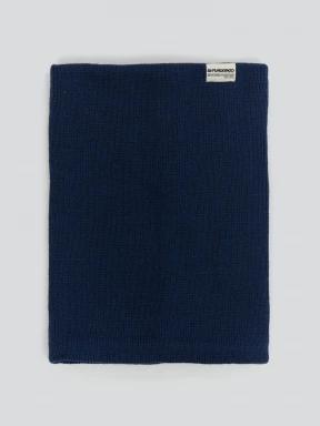 Fundango Tara Neckwarmer férfi csősál sötétkék színben 1