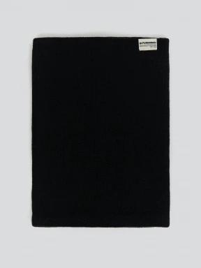 Fundango Tara Neckwarmer férfi csősál fekete színben 1
