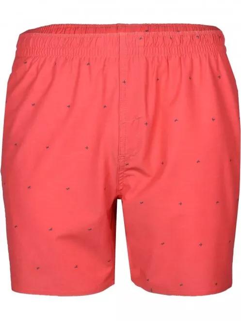 Fundango Bono Print Boardshort férfi fürdőnadrág rózsaszín színben 6