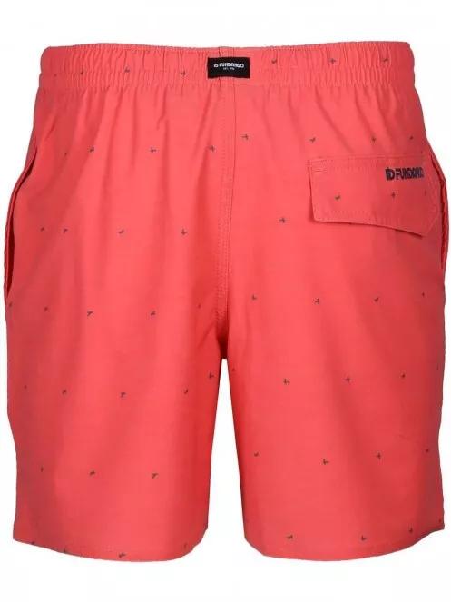 Fundango Bono Print Boardshort férfi fürdőnadrág rózsaszín színben 7