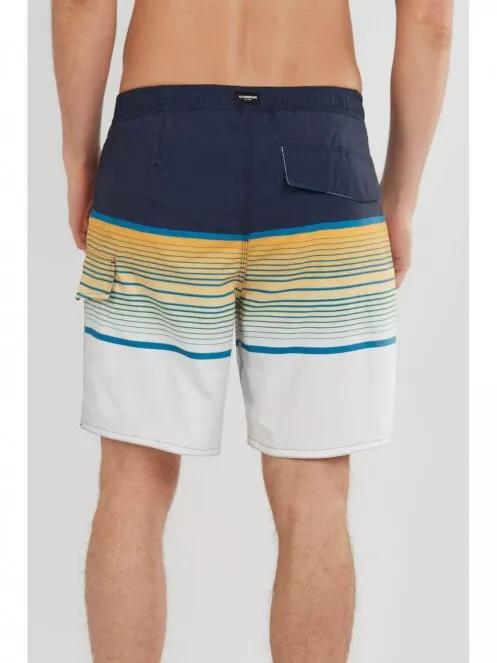 Fundango Salimu Boardshort férfi beach short sárga színben 3