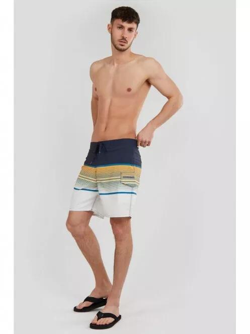 Fundango Salimu Boardshort férfi beach short sárga színben 5