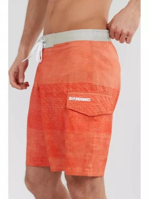 Fundango Navala Boardshort férfi beach short rózsaszín színben 4