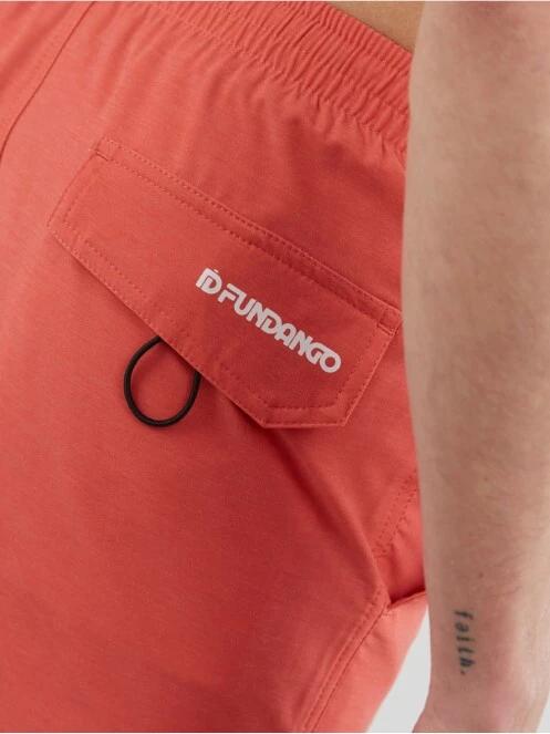 Fundango Bono Boardshort férfi fürdőnadrág piros színben 6