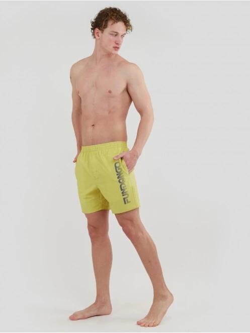 Fundango Bono Boardshort férfi fürdőnadrág sárga színben 4