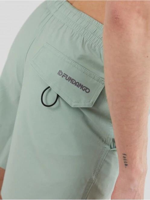 Fundango Bono Boardshort férfi fürdőnadrág zöld színben 5