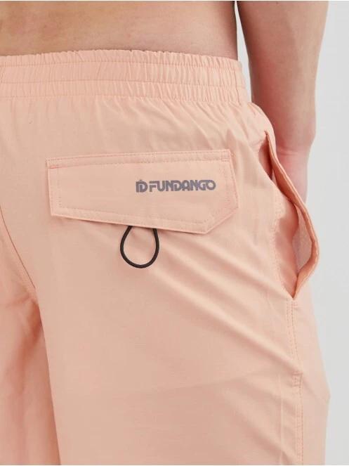 Fundango Bono Boardshort férfi fürdőnadrág rózsaszín színben 6