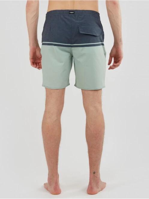Fundango Morris Boardshort férfi beach short zöld színben 3